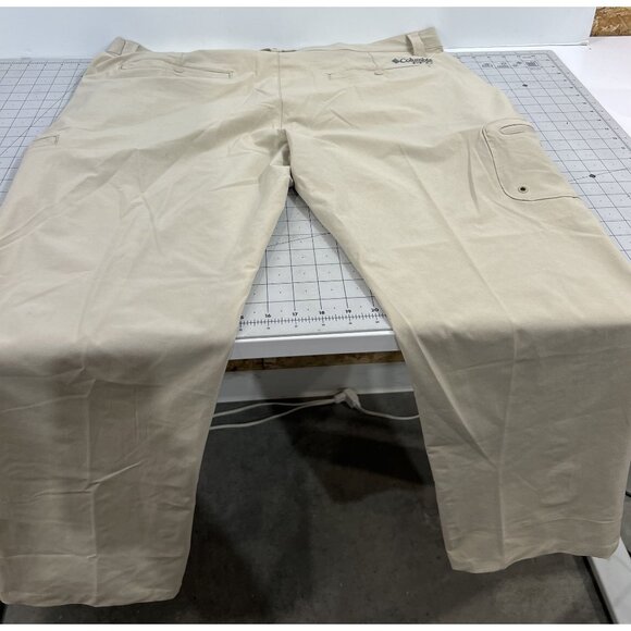 Columbia Men's PFG Terminal Tackle Fishing Pants - Fossil 42X30 New UPF150 - Picture 6 of 7